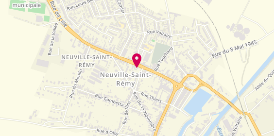 Plan de Dh Confort, 166 Rue de Lille parc d'Activite la Vallee, 59554 Neuville-Saint-Rémy