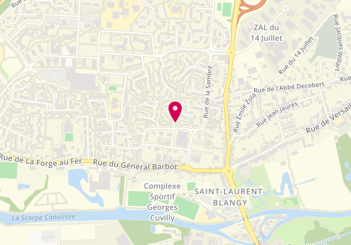 Plan de Ca rénov, 32 Rue Lys, 62223 Saint-Laurent-Blangy