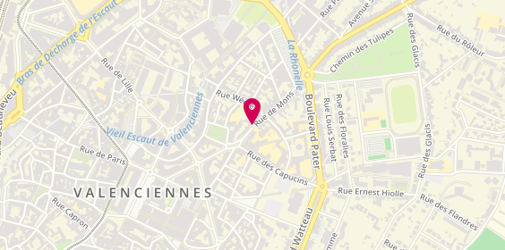 Plan de Hvtcel, 43 Rue de Mons, 59300 Valenciennes