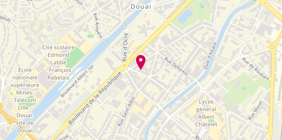 Plan de Bauwens Fermetures, 260 Rue Martin du N, 59500 Douai