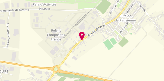 Plan de ART ET STYLE - Mr WALBECQ Fabrice, 116 Route d'Arras, 62320 Drocourt