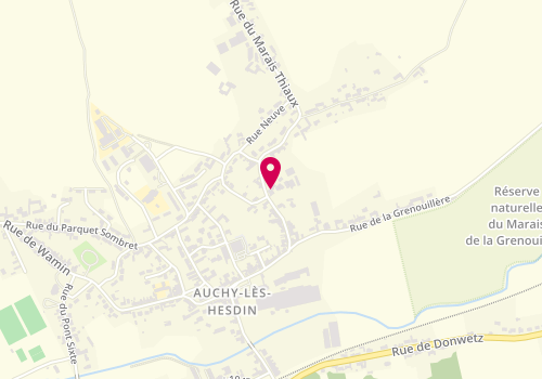 Plan de Etablissements Serge Donneger et Fils, 18 Rue du Part à Brouay, 62770 Auchy-lès-Hesdin