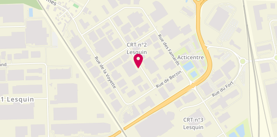 Plan de Newtech Fermetures - Portail Carport Clôture sur Mesure, 352 Rue du Mont de Terre, 59273 Fretin