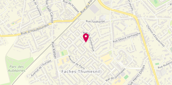 Plan de Multi Ferms, 20 Rue de Doullens, 59155 Faches-Thumesnil
