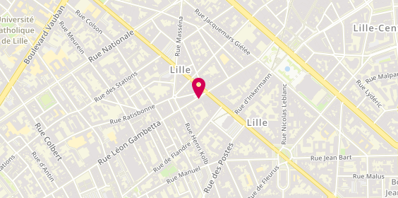 Plan de Maisons de Lumière By TECHNAL, 119 Rue Léon Gambetta, 59000 Lille