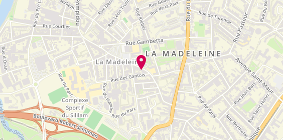 Plan de Dbois, 67 Ter Rue du Président Georges Pompidou, 59110 La Madeleine
