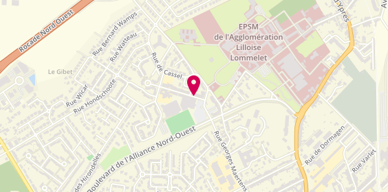 Plan de Aloplast, 33 Rue de Terdeghem, 59520 Marquette-lez-Lille