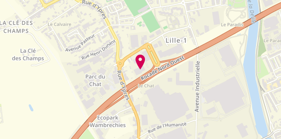 Plan de Aluplastic, 11 avenue Saint-Pierre, 59118 Wambrechies