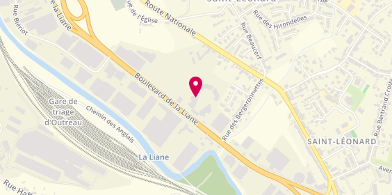 Plan de Nourtier Menuiserie, 50 Boulevard de la Liane Atelier 18, 62360 Saint-Léonard