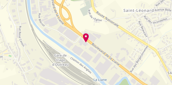 Plan de Scintelle Boulogne, 75 Boulevard de la Liane, 62360 Saint-Léonard