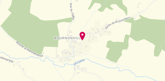 Plan de Techniagencement, 10 Route Brunembert, 62240 Bournonville
