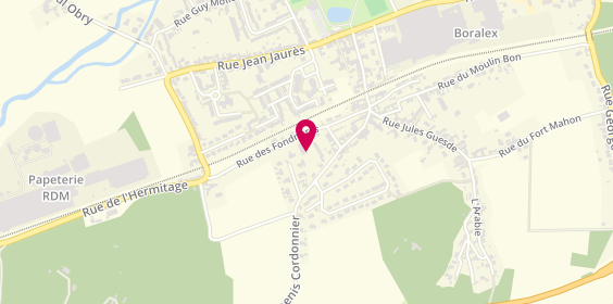 Plan de Menuiserie Darcourt, 32 Rue Denis Cordonnier, 62575 Blendecques