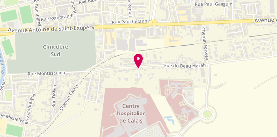Plan de JLM Renov'Batiments, 296 Rue du Beau Marais, 62100 Calais