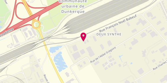 Plan de Access Fermetures Accord Menuiserie, Zone Artisanale des Repdyck
4 Rue François-Noël Babeuf, 59760 Grande-Synthe